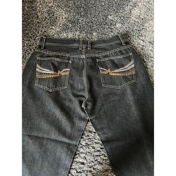 Vintage Y2K Baggy Loose Fit Denim Jeans Size 40x33 - Picture 4 of 4